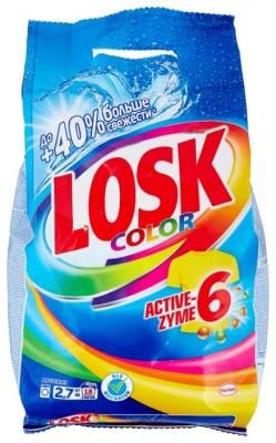 Стиральный порошок Losk Color (автомат) 2.7 кг пластиковый пакет
