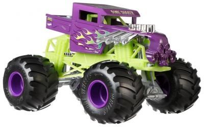 Монстр-трак Hot Wheels большой в ассортименте FYJ83 1:24, Мусоровоз/синий