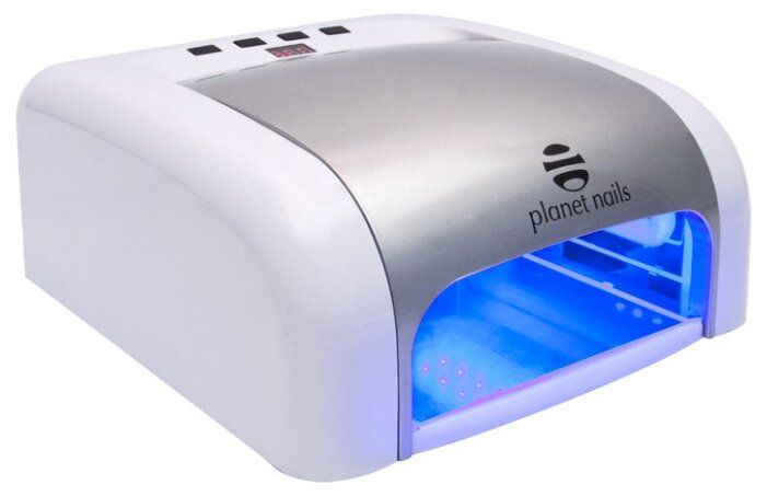 Лампа LED-UV planet nails Universal, 30 Вт белый/серебристый Лампа LED-UV planet nails Universal, 30 Вт белый/серебристый