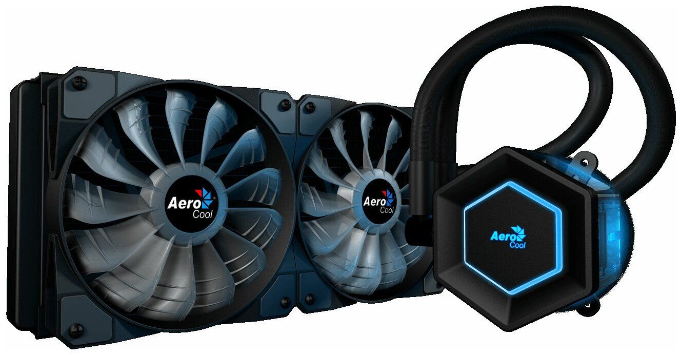 Система водяного охлаждения для процессора AeroCool P7-L240 купить в  Москве, СПб, Новосибирске по низкой цене