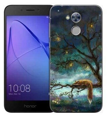 Чехол Gosso 677476 для Honor 6A лиса на дереве