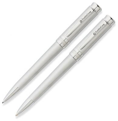 Канцелярский набор Franklin Covey Freemont, 2 пр., Satin Chrome
