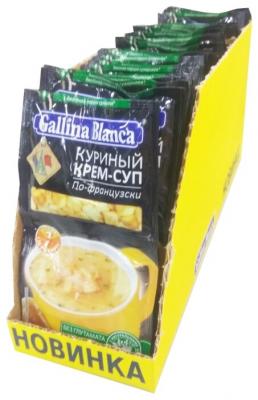 Gallina Blanca Крем-суп 2 в 1 Куриный по-французски (24 шт.)