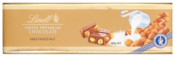 Шоколад Lindt темный фундук 300г