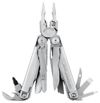 Мультитул LEATHERMAN Surge (323619) с чехлом серебристый