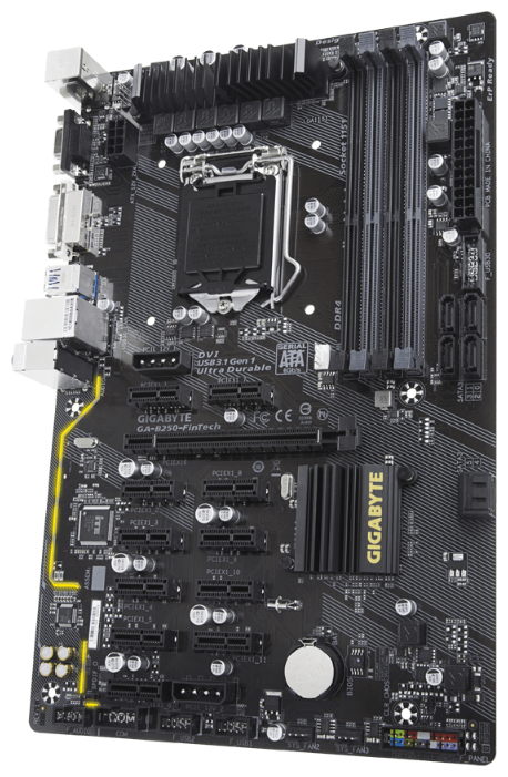 Материнская плата GIGABYTE GA-B250-FinTech (rev. 1.0)