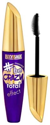 LUXVISAGE Тушь для ресниц beCrazy Total Effect, черный