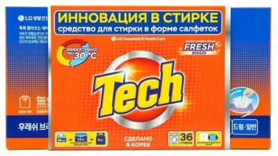 Салфетки LG H&H Tech Fresh Breeze (автомат), 36 шт