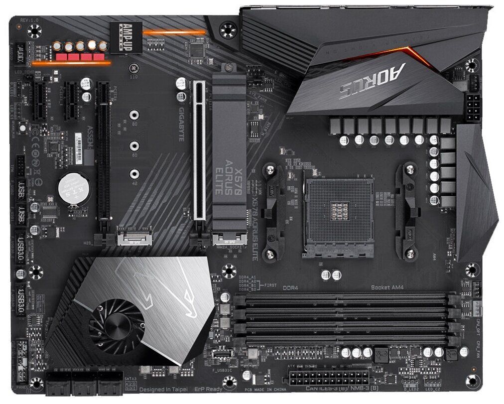 Gigabyte b450 aorus elite v2 схема