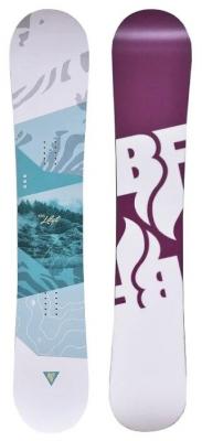 Сноуборд BF snowboards Lilyt (19-20) белый/бирюзовый/фиолетовый 148