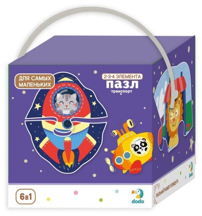 Набор пазлов Dodo Транспорт (R300154) Набор пазлов Dodo Транспорт (R300154)