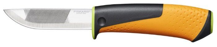 Нож садовый FISKARS 1023619, черный/оранжевый