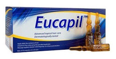 Eucapil Косметическая сыворотка для волос с Fluridil, 2 мл, 30 шт. Eucapil Косметическая сыворотка для волос с Fluridil, 2 мл, 30 шт.