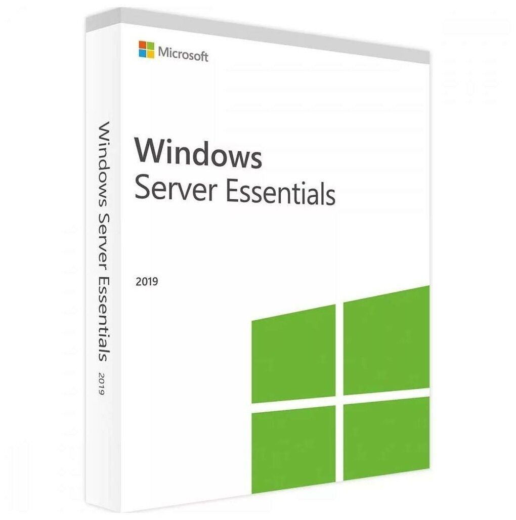 Microsoft Windows Server 2019 Essentials 64-bit OEM (2 ядра), лицензия и  носитель, русский, срок действия: бессрочная, DVD купить в Москве, СПб,  Новосибирске по низкой цене