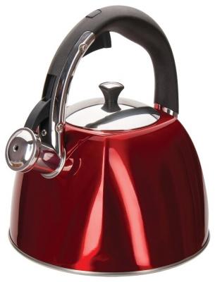 REGENT inox Чайник со свистком Linea Stendal 93-TEA-SD-01 3 л, красный