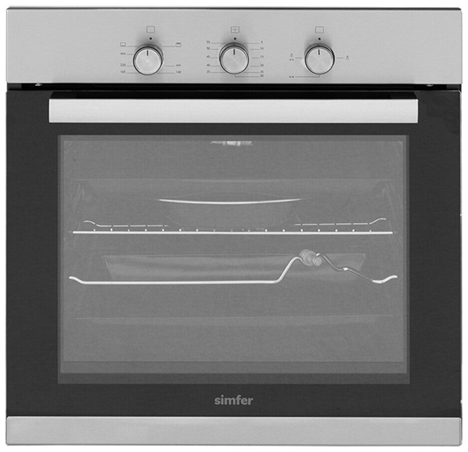 Газовый духовой шкаф Simfer B6GM12016 купить в Москве, СПб, Новосибирске по  низкой цене