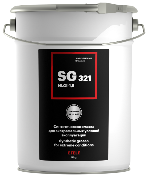 Многоцелевая морозостойкая смазка EFELE SG-321 (5 кг) Многоцелевая морозостойкая смазка EFELE SG-321 (5 кг)