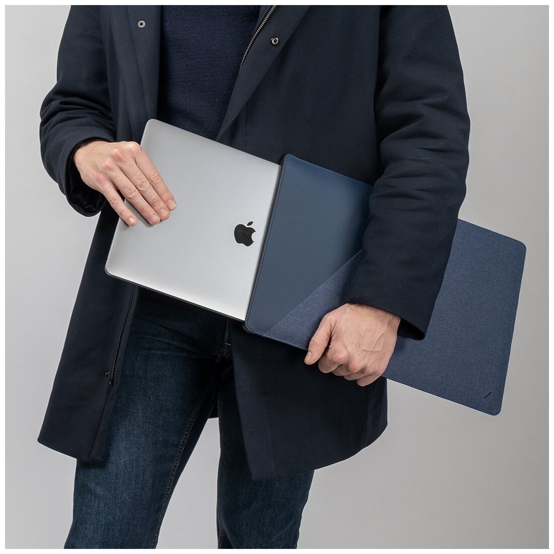 Чехол Native Union для MacBook STOW SLIM SLEEVE FOR MACBOOK 15"/16" INDIGO Чехол Native Union для MacBook STOW SLIM SLEEVE FOR MACBOOK 15"/16" INDIGO