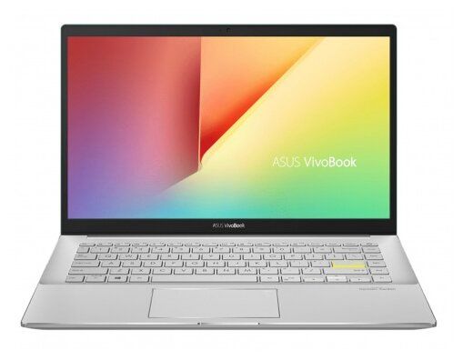 Ноутбук ASUS Vivobook S14 S433JQ-EB090 (Intel Core i5 1035G1/14"/1920x1080/8GB/512GB SSD/NVIDIA GeForce MX350 2GB/Без ОС), 90NB0RD2-M03470, зеленый