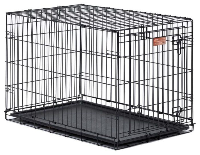 Клетка для собак Midwest iCrate 1548 122х76х84 см черный Клетка для собак Midwest iCrate 1548 122х76х84 см черный
