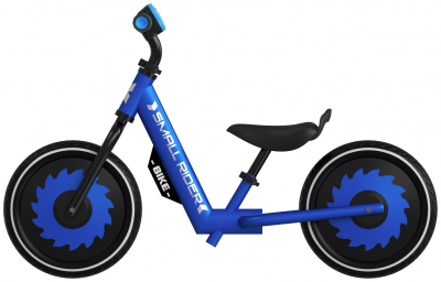 Беговел Small Rider Roadster-X Plus Combo 3 в 1, синий металлик