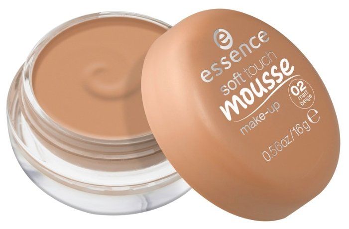 Essence Тональный мусс Soft touch mousse make-up, 16 г, оттенок: 02 matt beige Essence Тональный мусс Soft touch mousse make-up, 16 г, оттенок: 02 matt beige