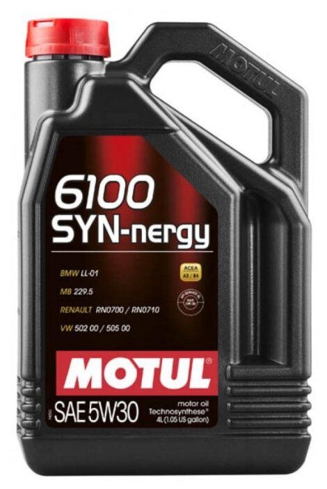 Моторное масло Motul 6100 SYN-nergy 5W-30 4 л