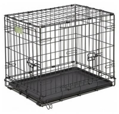 MidWest клетка iCrate 107х71х76h см 2 двери черная