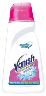 Vanish пятновыводитель и отбеливатель Oxi Action Кристальная белизна 1000 мл флакон