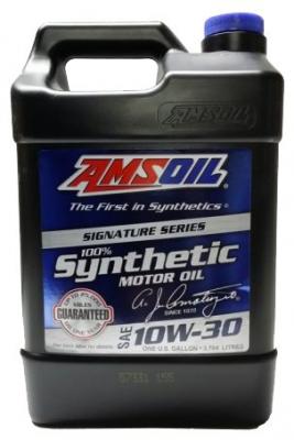 Моторное масло AMSOIL Signature Series Synthetic Motor Oil 10W-30 3.784 л