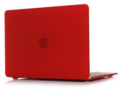 Чехол UVOO пластиковая накладка MacBook 12 Retina | Hardshell красный