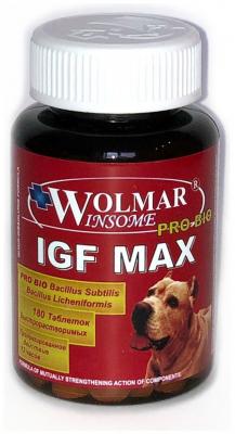 Wolmar Winsome Pro Bio IGF Max кормовая добавка для собак крупных пород, для увеличения массы тела 2160 таблеток