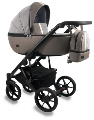 Коляска 2в1 Bexa Air (03) латте кожа/латте