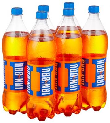 Газированный напиток IRN-BRU, 1 л, 6 шт.