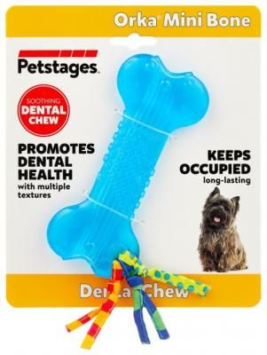Косточка для собак Petstages Orka mini (221REX) синий