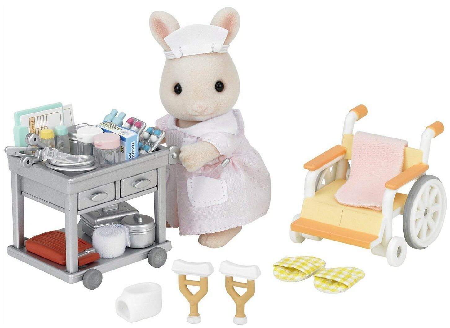 Sylvanian Families игровой набор фигурок Медсестра с аксессуарами,  сильваниан фемелис купить в Москве, СПб, Новосибирске по низкой цене