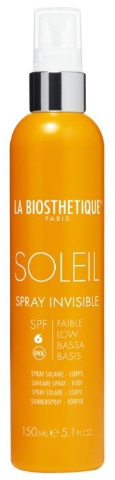 La Biosthetique Methode Soleil водостойкий солнцезащитный спрей SPF 6 150 мл