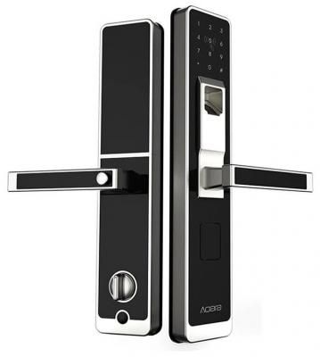 Умный дверной замок с отпечатком пальца Xiaomi Aqara Smart Door Lock ZNMS11LM (Вправо) 40-80 (Black/ Silver)