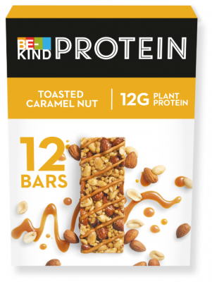 Ореховый батончик Be-Kind Protein Toasted Caramel Nut, 12 шт