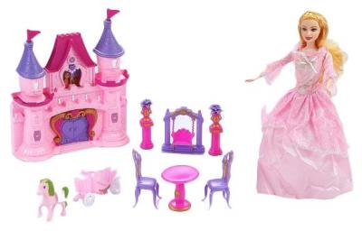 Dolly Toy кукольный домик Розовые мечты DOL0803-005, розовый/фиолетовый