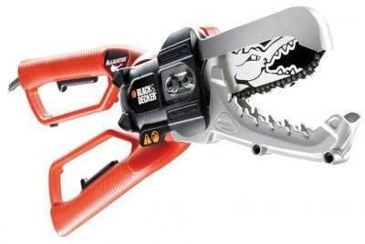 Электрическая цепная пила Black+Decker GK1000-QS 550Вт дл.шины:3.9" (10cm)