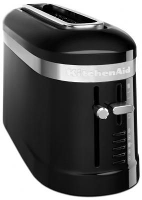 Тостер KitchenAid на 2 тоста (1 длинный слот) Design, чёрный, 5KMT3115EOB