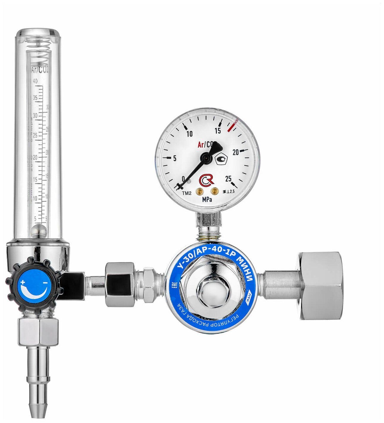 Регулятор расхода газа ПТК У-30/АР-40-1Р мини купить в Москве, СПб,  Новосибирске по низкой цене