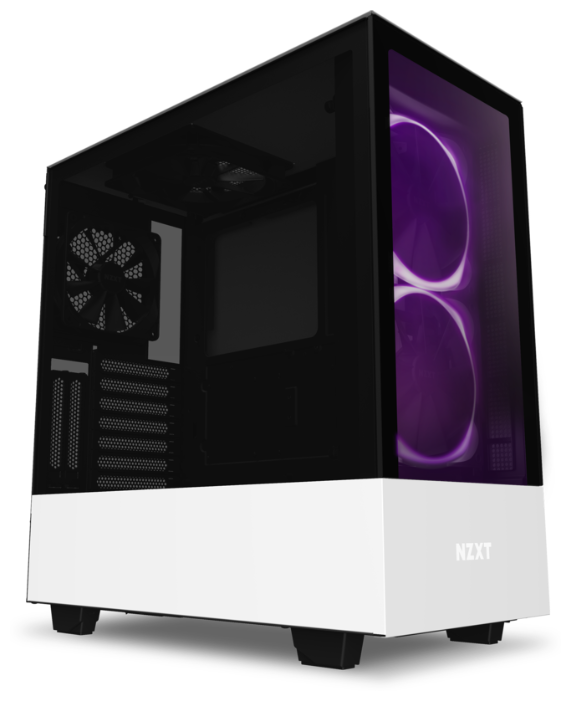 Компьютерный корпус NZXT H510 Elite White/black