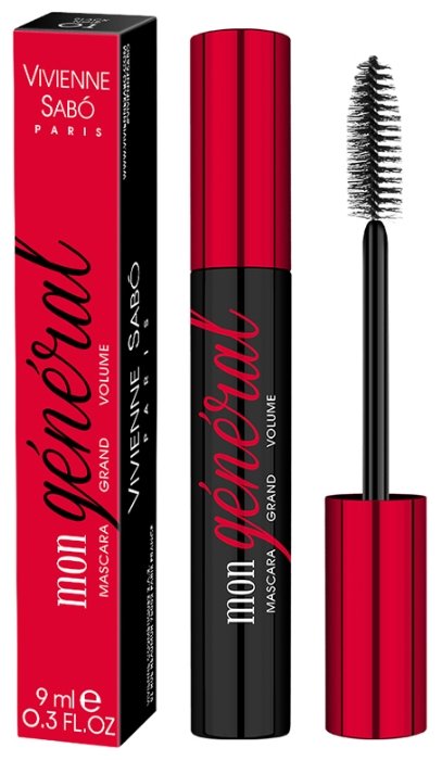 Vivienne Sabo Тушь для ресниц Mon General, black noir Vivienne Sabo Тушь для ресниц Mon General, black noir