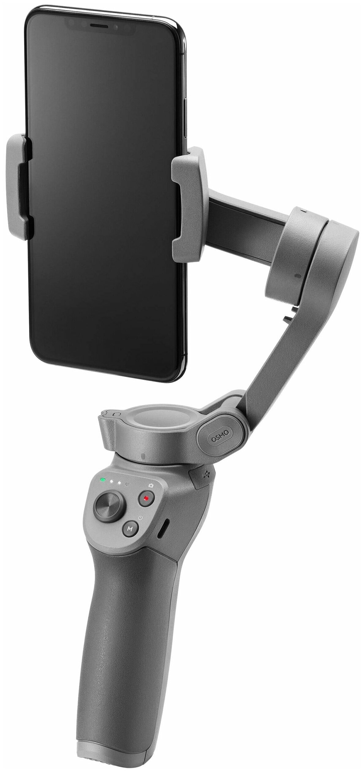 Стабилизатор BASEUS Control Smartphone Handheld Folding Gimbal Stabilizer,  темно-серый (SUYT-D0G) купить в Москве, СПб, Новосибирске по низкой цене