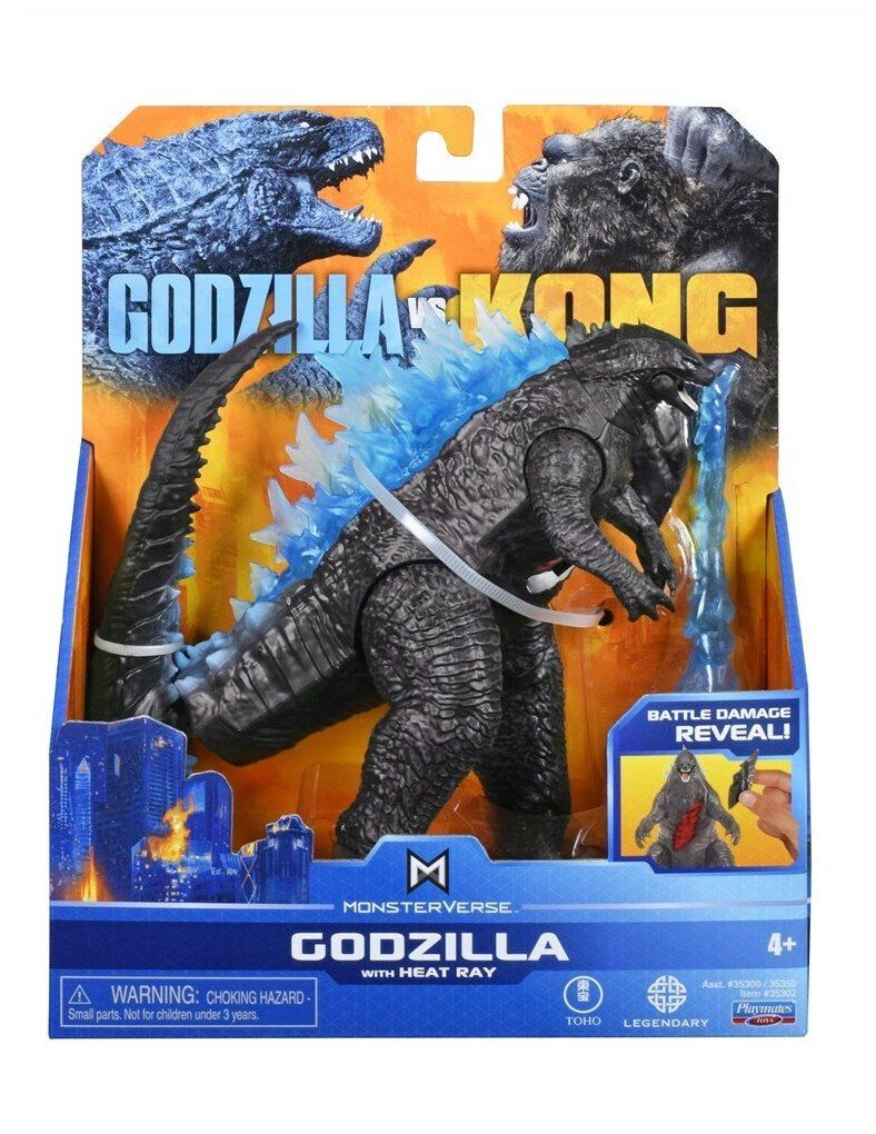 Фигурка Годзилла против Конга (Godzilla vs. Kong Basic Godzilla Heat Ray  Figure) купить в Москве, СПб, Новосибирске по низкой цене