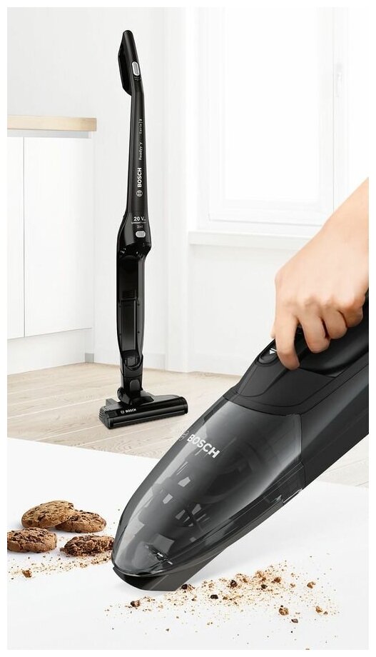 Пылесос Bosch BCHF220B, черный