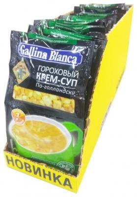 Gallina Blanca Крем-суп 2 в 1 Гороховый по-голландски (24 шт.)