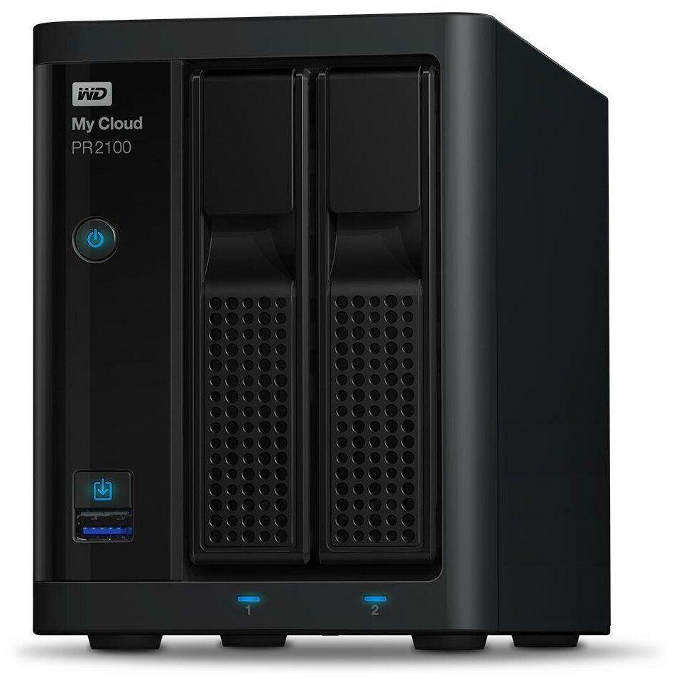 Сетевое хранилище Western Digital WDBVND0000NBK-EEUE